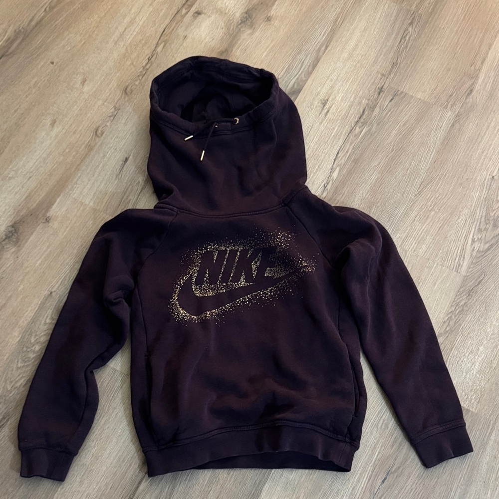 Nike Dark Hoodie with Logo